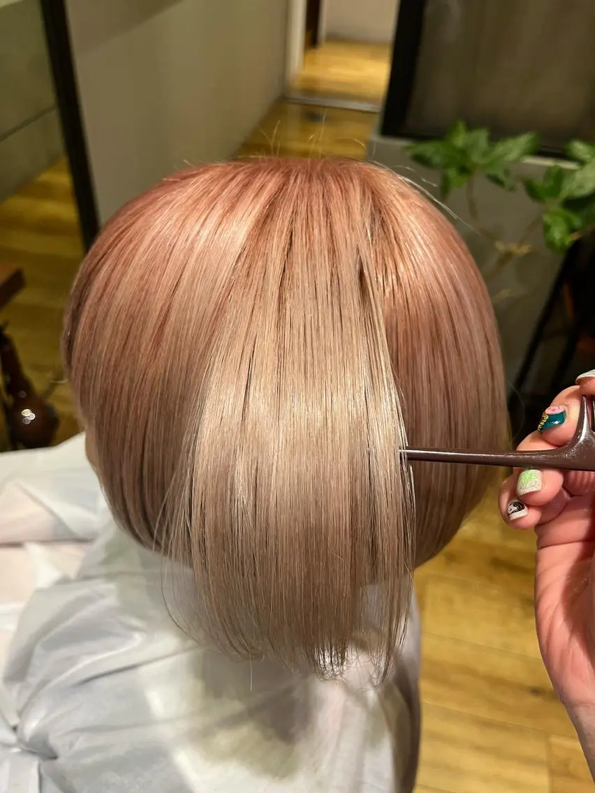 ショート トリートメント 酸熱トリートメント カット トリートメント ヘッドスパ ✿ すずかのヘアスタイル