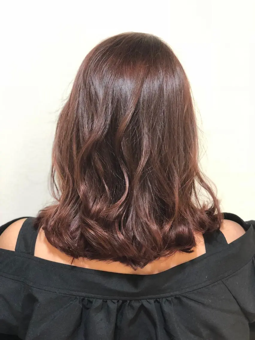 ミディアム トリートメント 松佐 ゆかりのヘアスタイル