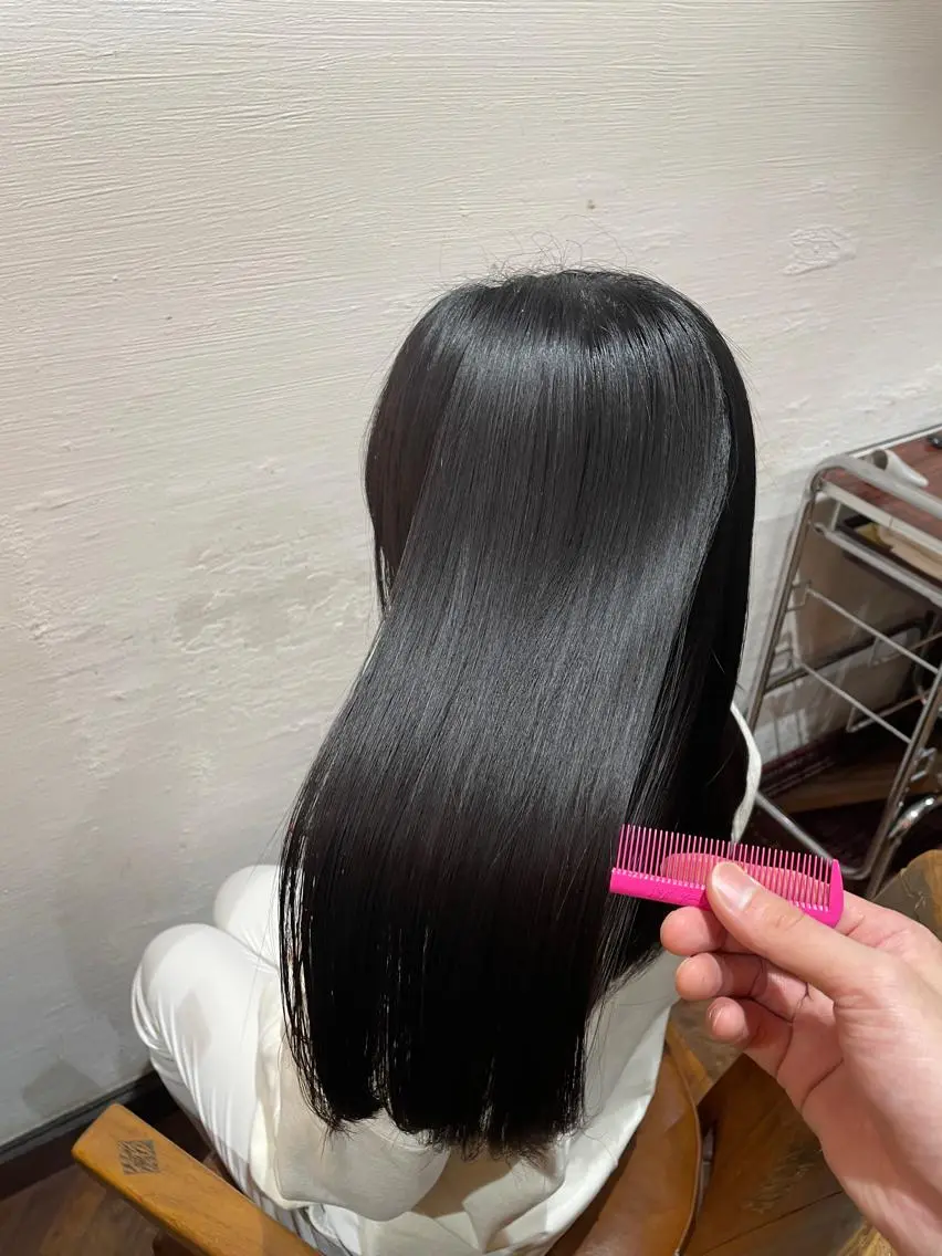 セミロング トリートメント 酸熱トリートメント stylist YUTOのヘアスタイル