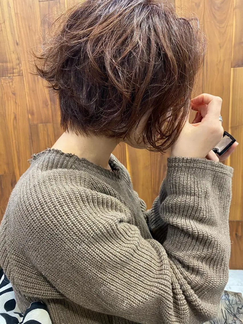 ショート イシマル ナオヤのヘアスタイル