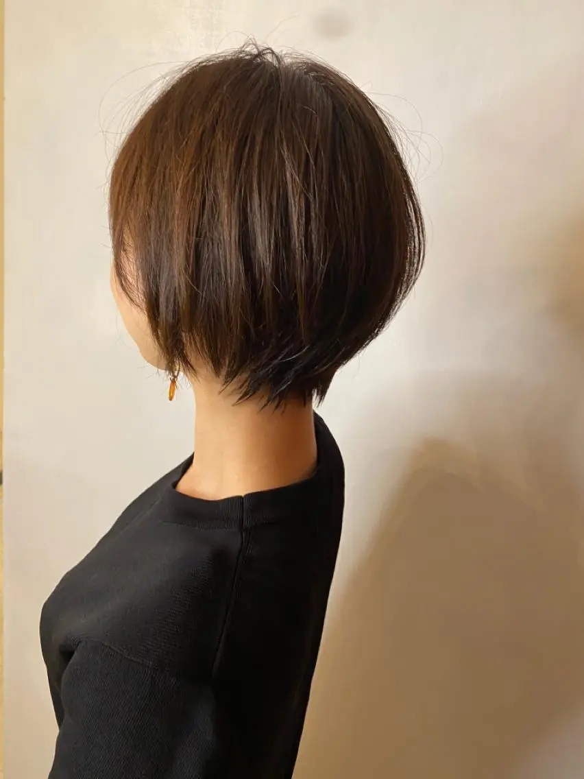 ショート 藤田 遼のヘアスタイル