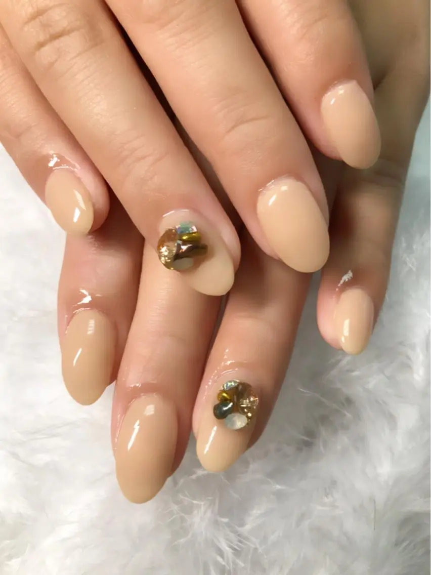 ネイル シンプルネイル ハンドネイル CITRAtotal beautyのネイルデザイン