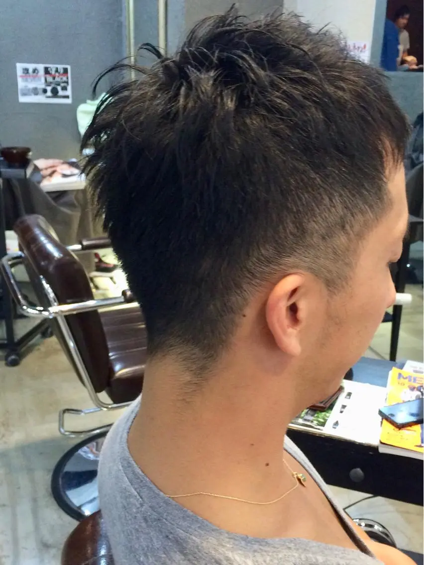 ショート メンズ メンズカットパーマ 似合わせカット 小林のヘアスタイル