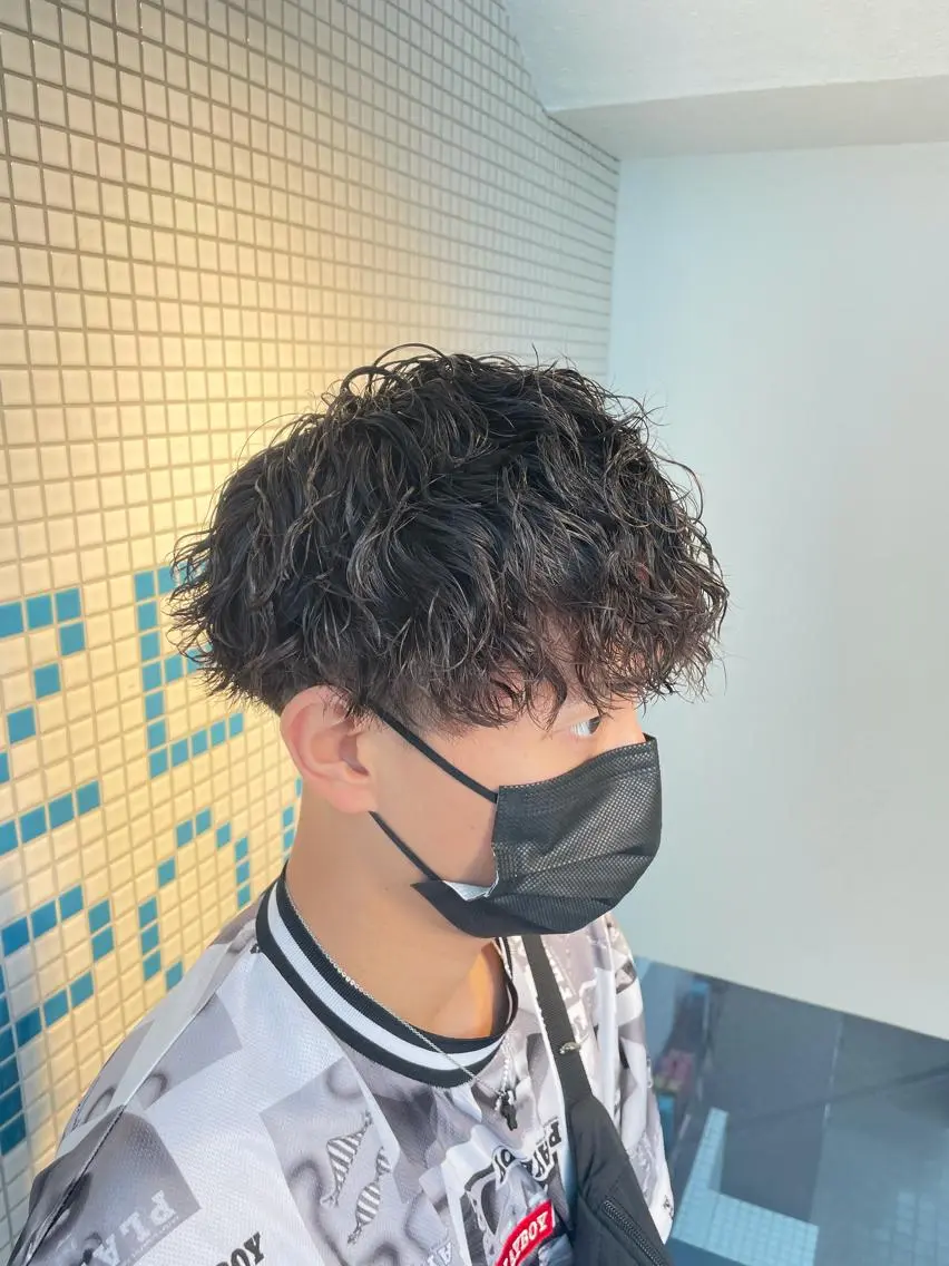 ショート カラー パーマ メンズ 🍃メンズヘア🍃 セヤシュウヘイのヘアスタイル