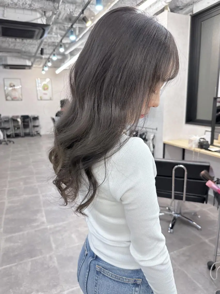 ロング ヘアアレンジ カラー 💎lino _by _ACNE💎 🧸のヘアスタイル