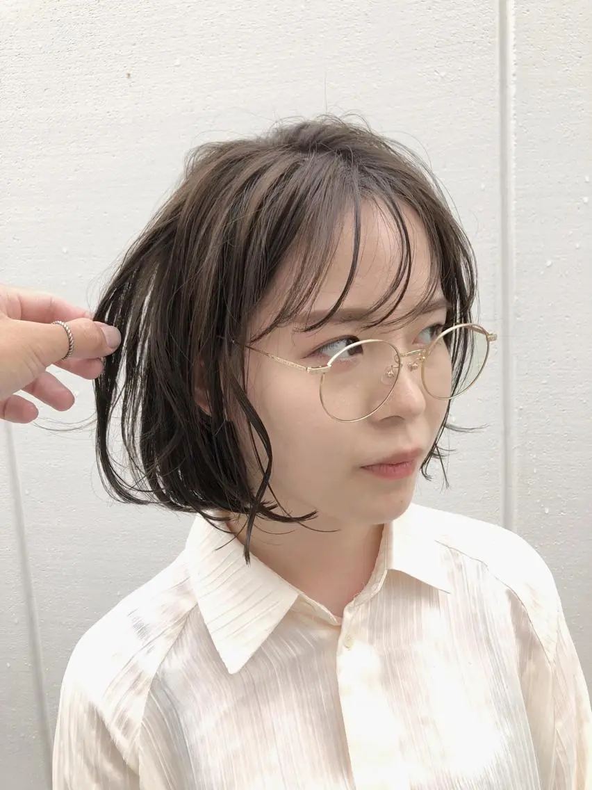 ショート カラー ノグチ ユウキ/ボブのヘアスタイル