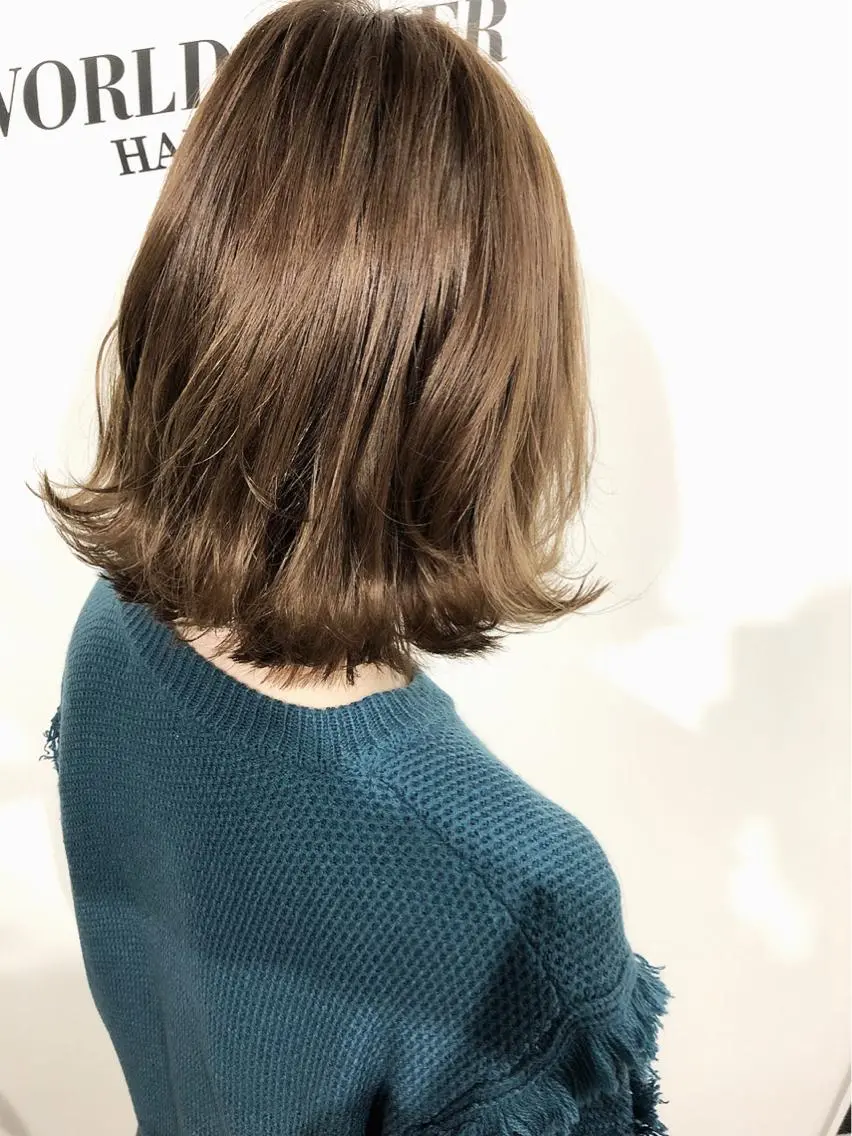 カラー ベージュカラー グラデーションカラー ハイライトカラー 夜23時まで予約🉑 reverieあきらのヘアスタイル