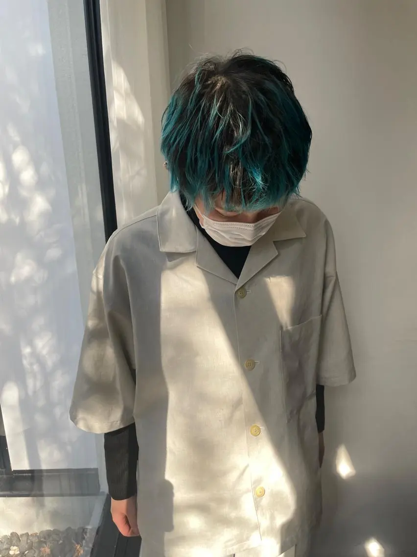 カラー メンズ 鈴木 未夢のヘアスタイル
