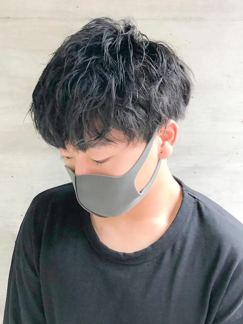 メンズ ced下赤塚店／うる 艶ヘアカラー🦋のヘアスタイル