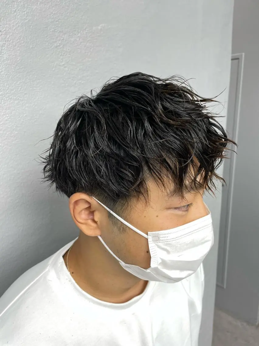 ショート カラー パーマ メンズ 🍃メンズヘア🍃 セヤシュウヘイのヘアスタイル