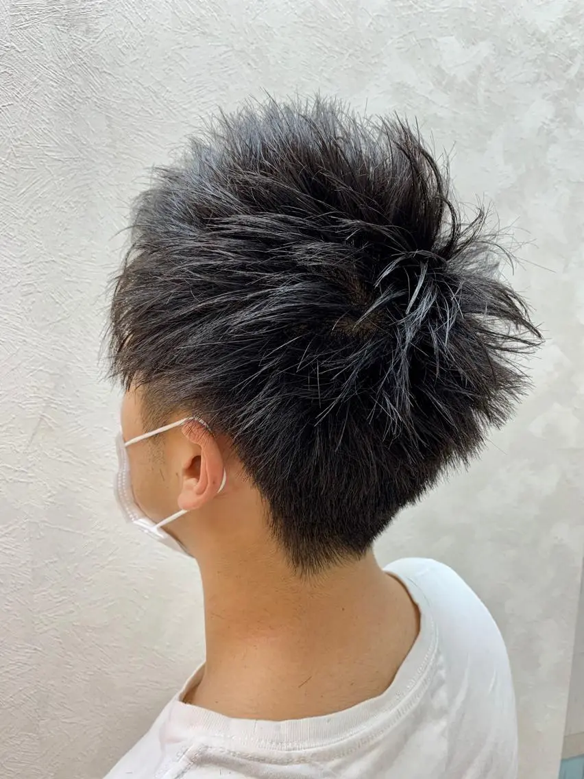 ショート メンズ 加藤 産休につき8月末までのヘアスタイル