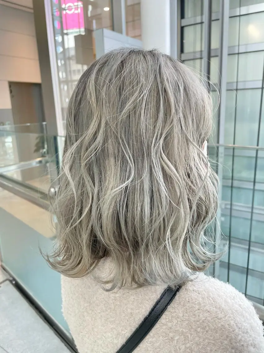 ミディアム ヘアカラー トリートメント 東北No.1完全個室 💐梶谷社長のヘアスタイル
