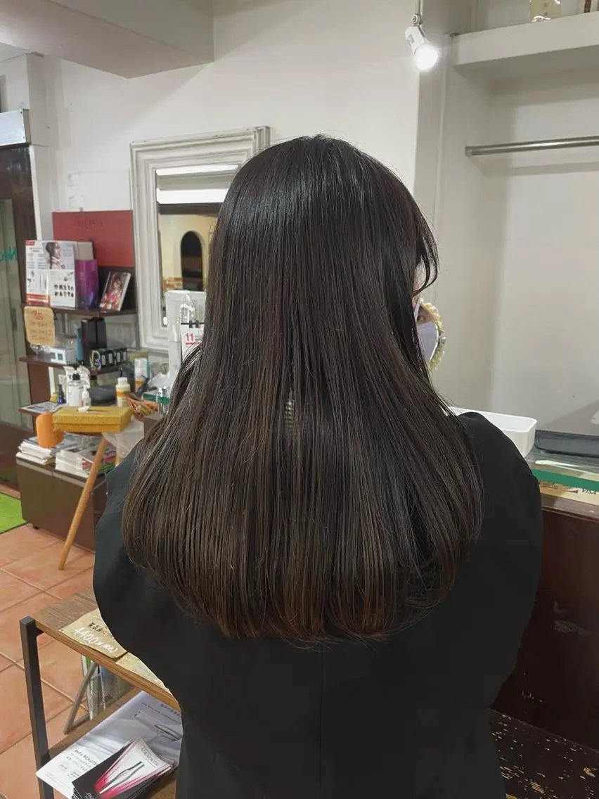 ロング カラー 🦋透明感 艶カラー Rie🦋のヘアスタイル