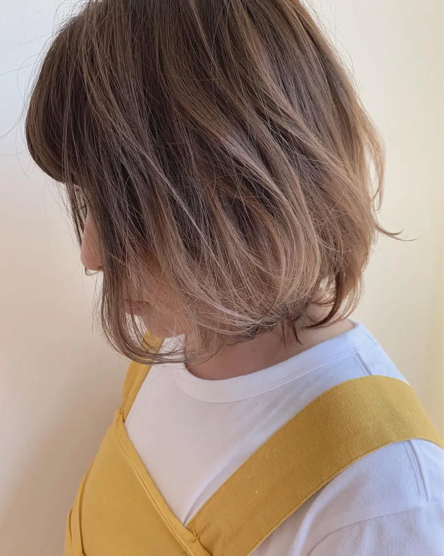 ミディアム 似合わせcut 🔥yutakaのヘアスタイル