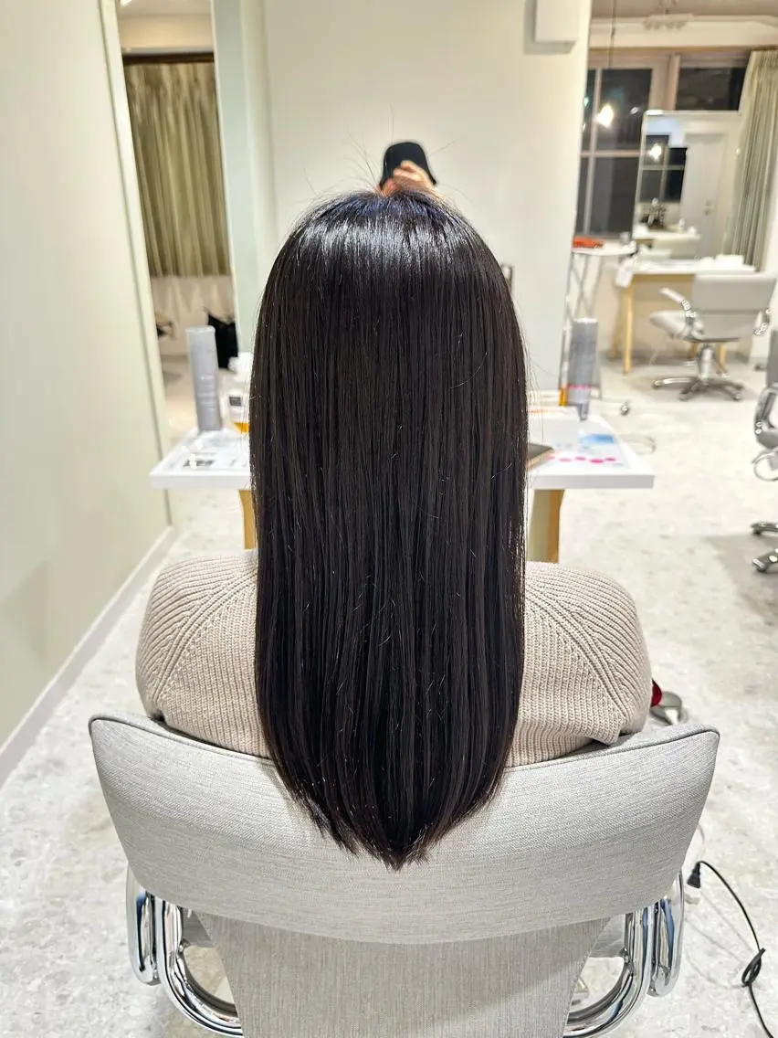 ロング カラー 馬渕 拓海のヘアスタイル