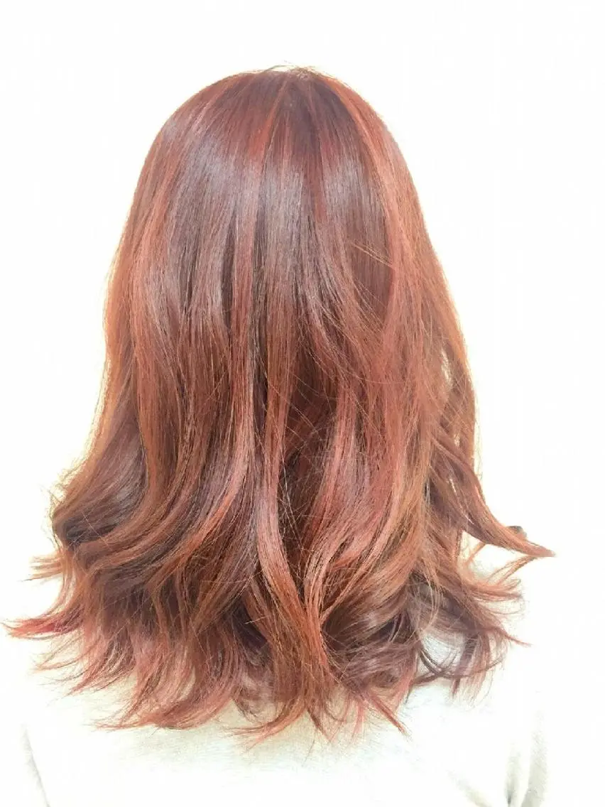 ミディアム セミロング カラー 【Sweep】おじま のぞみのヘアスタイル