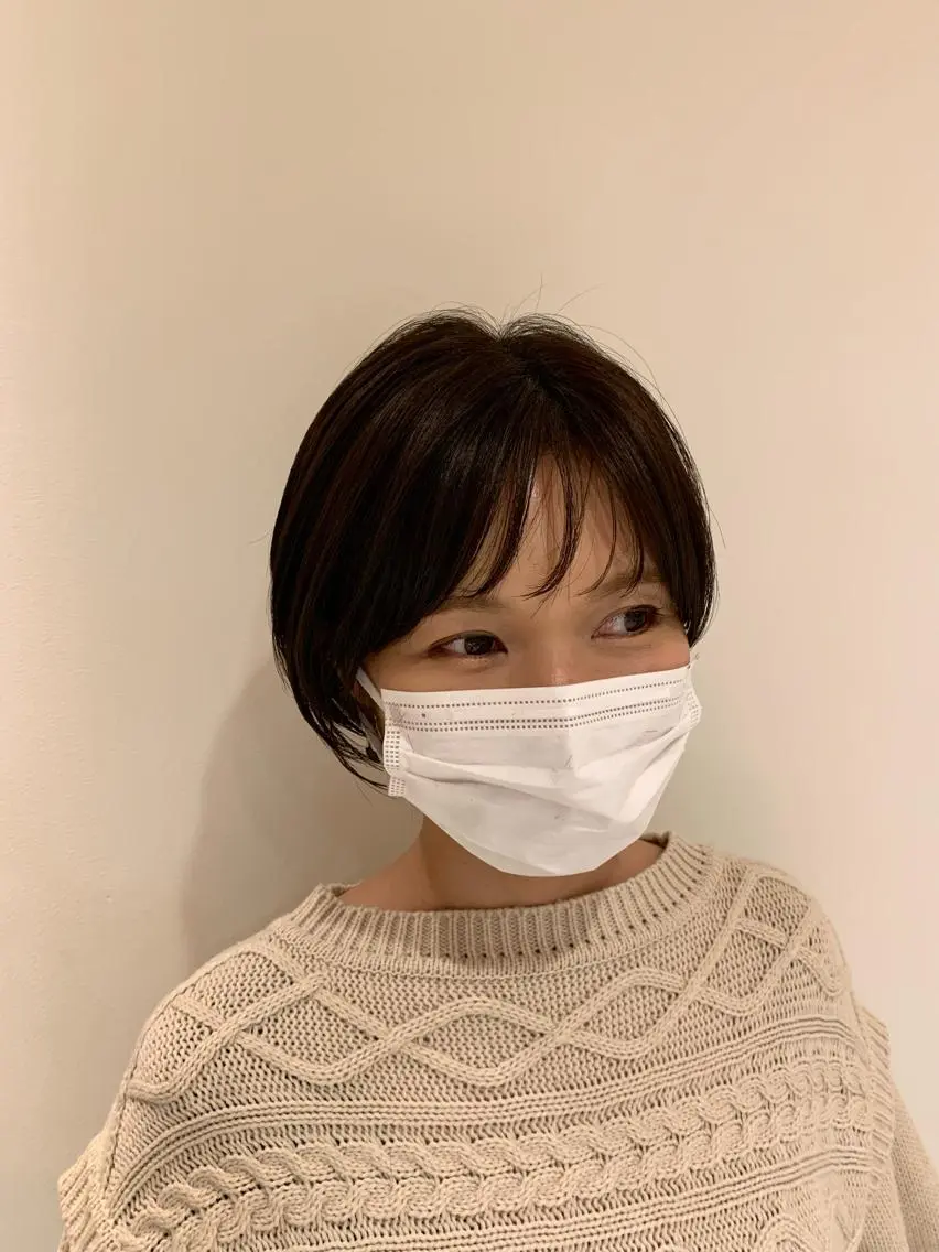 ショート カラー 中尾 文哉のヘアスタイル