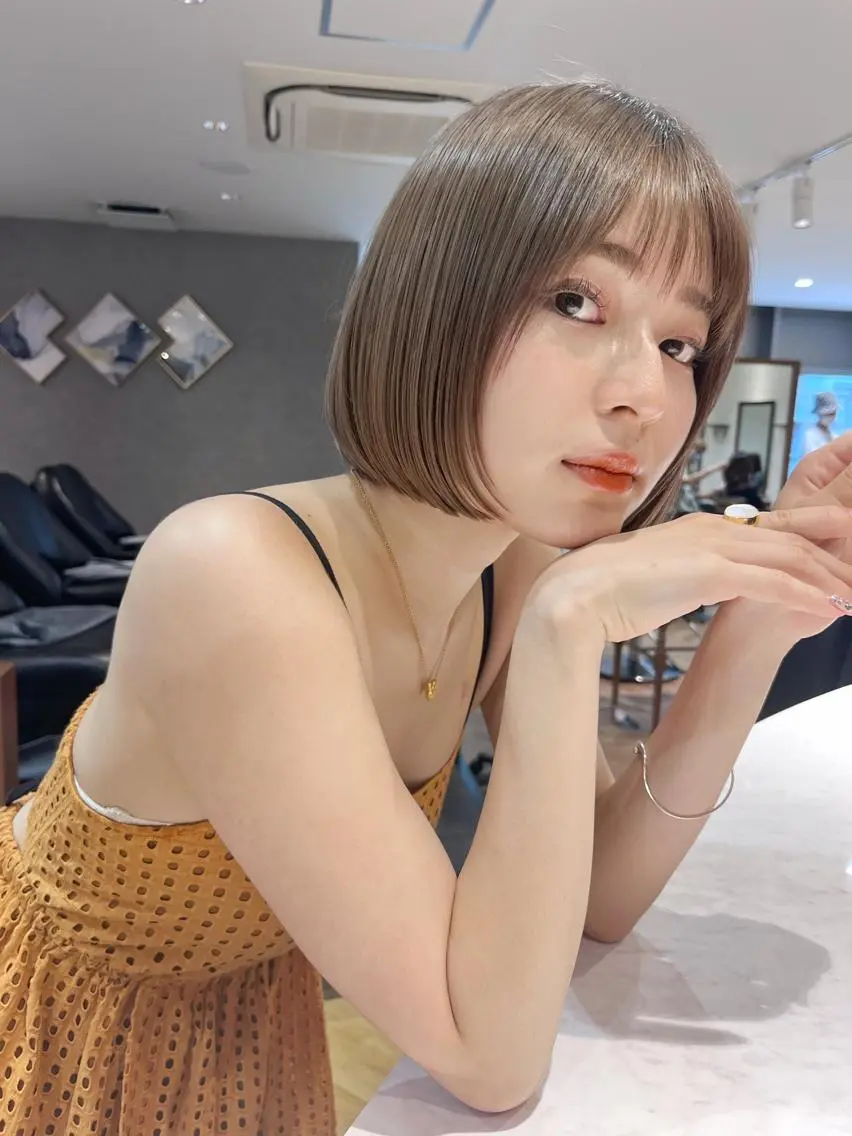 ショート 木元 瑛✂︎ボブのヘアスタイル