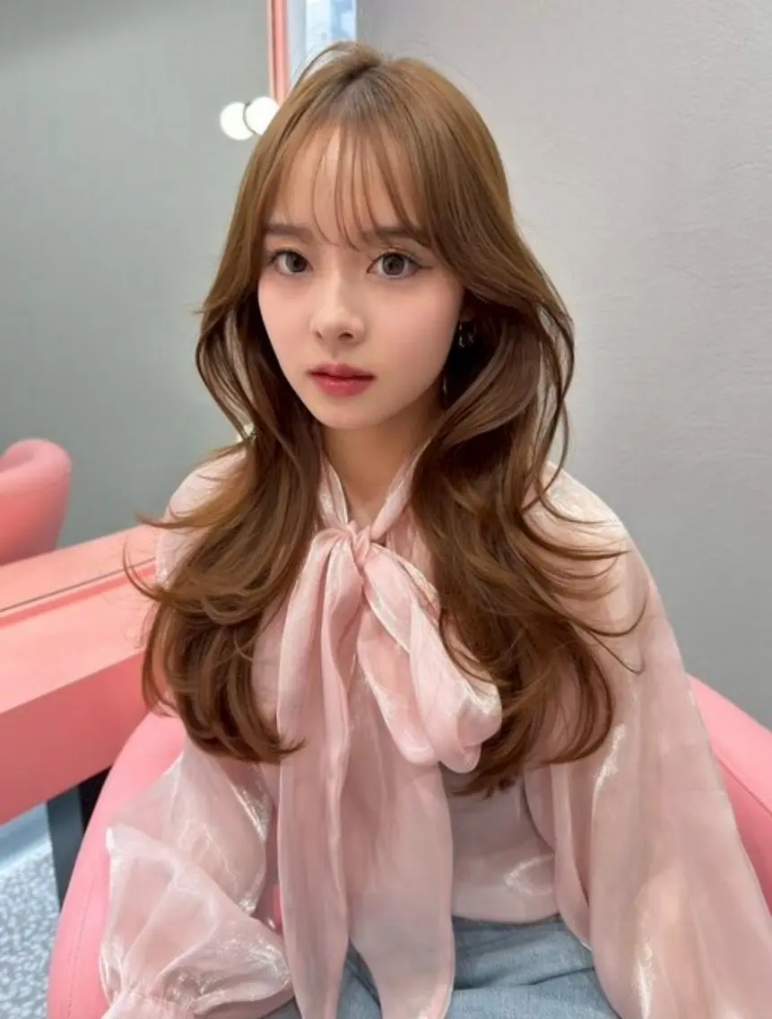 ミディアム カット トリートメント 上之浦 咲那のヘアスタイル