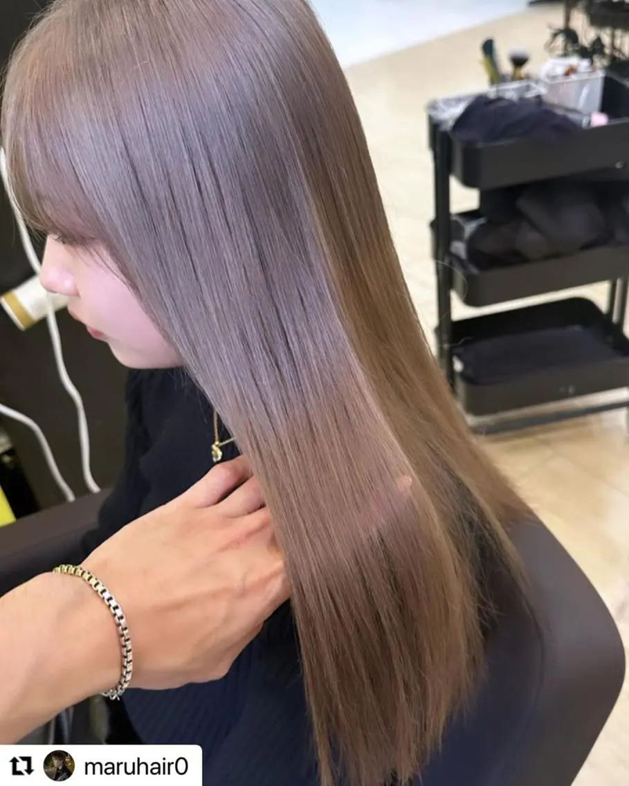 ミディアム カラー メンズ ミディアムパーマ メンズバレイヤージュ メンズブリーチ メンズハイライト メンズハイトーン 🩷Eny terrace🩷のヘアスタイル