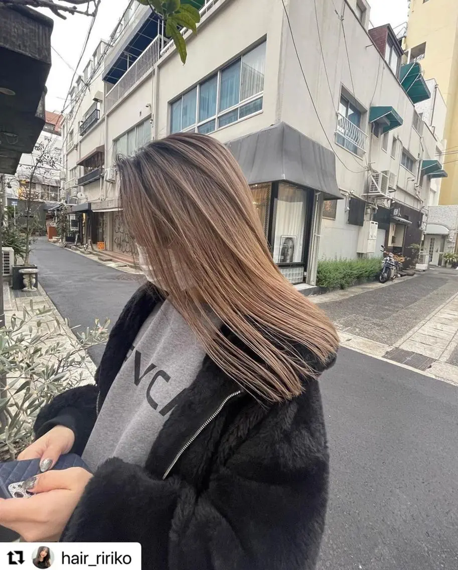 ミディアム カラー メンズ メンズバレイヤージュ メンズブリーチ メンズハイライト メンズハイトーン バレイヤージュ 🩷Eny terrace🩷のヘアスタイル