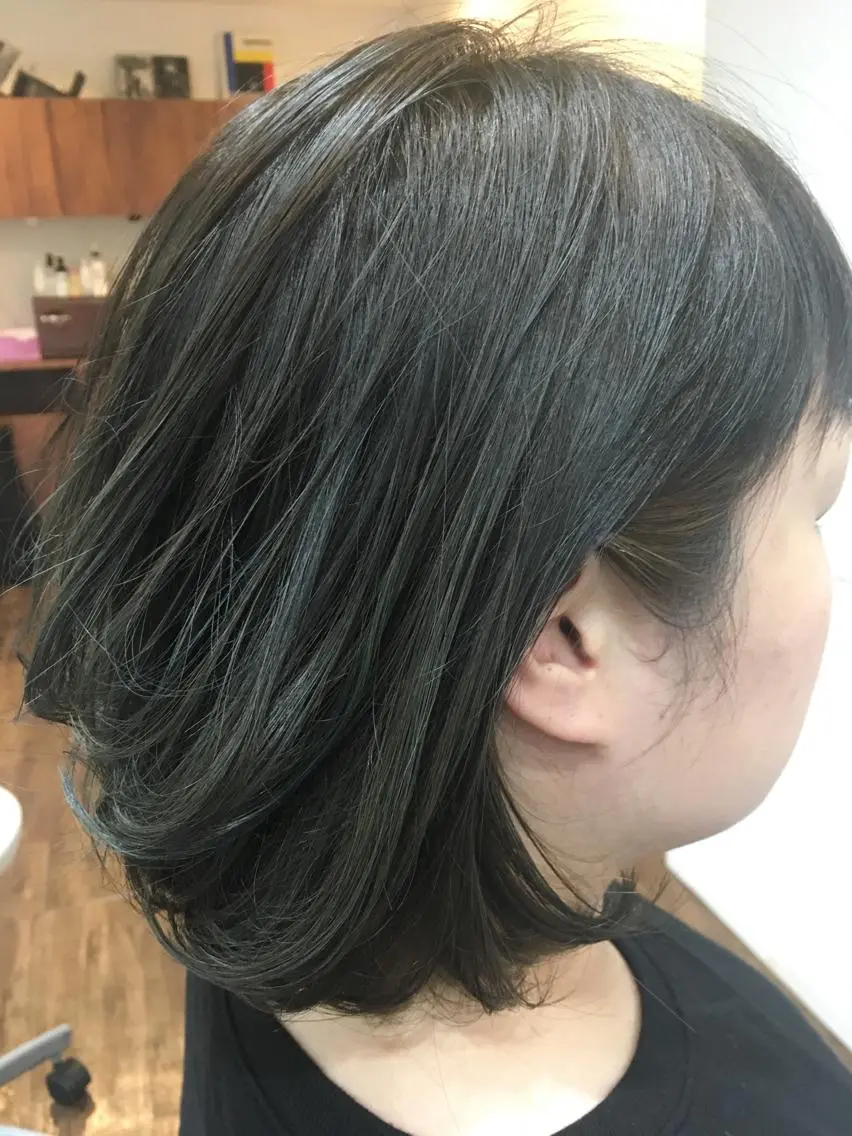 カラー ヘアカラー ブリーチ毛縮毛矯正 👑山口のヘアスタイル