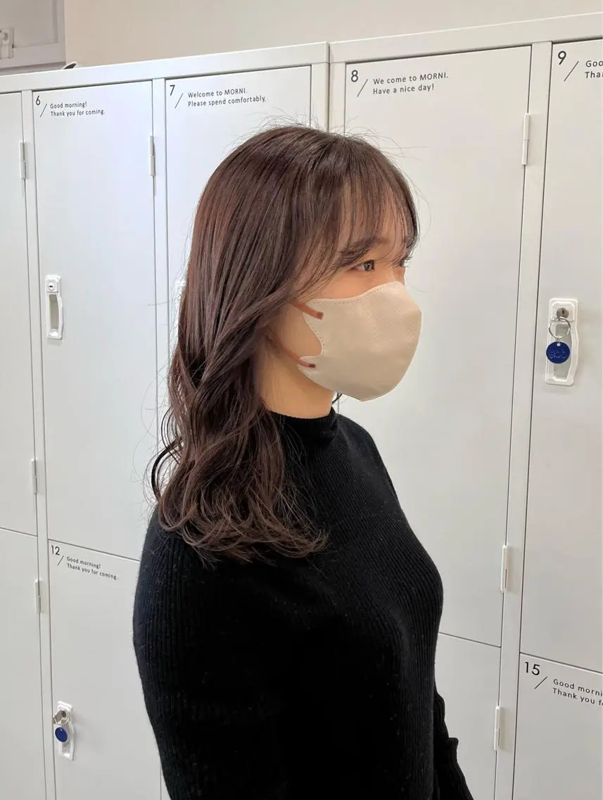 ロング カラー ブリーチ ブリーチなしカラー 神原 茉依🩰🪩のヘアスタイル