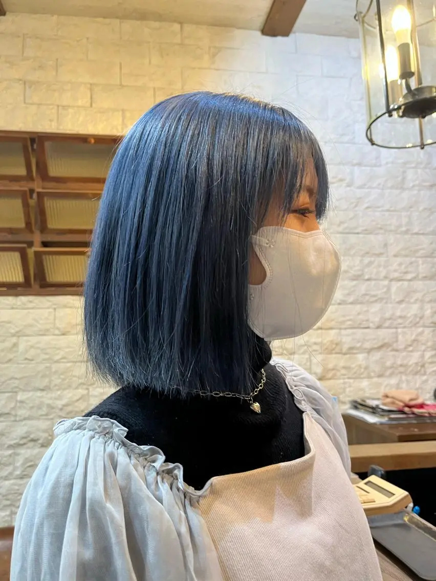 カラー ダブルカラー utsumi uran 吉祥寺のヘアスタイル