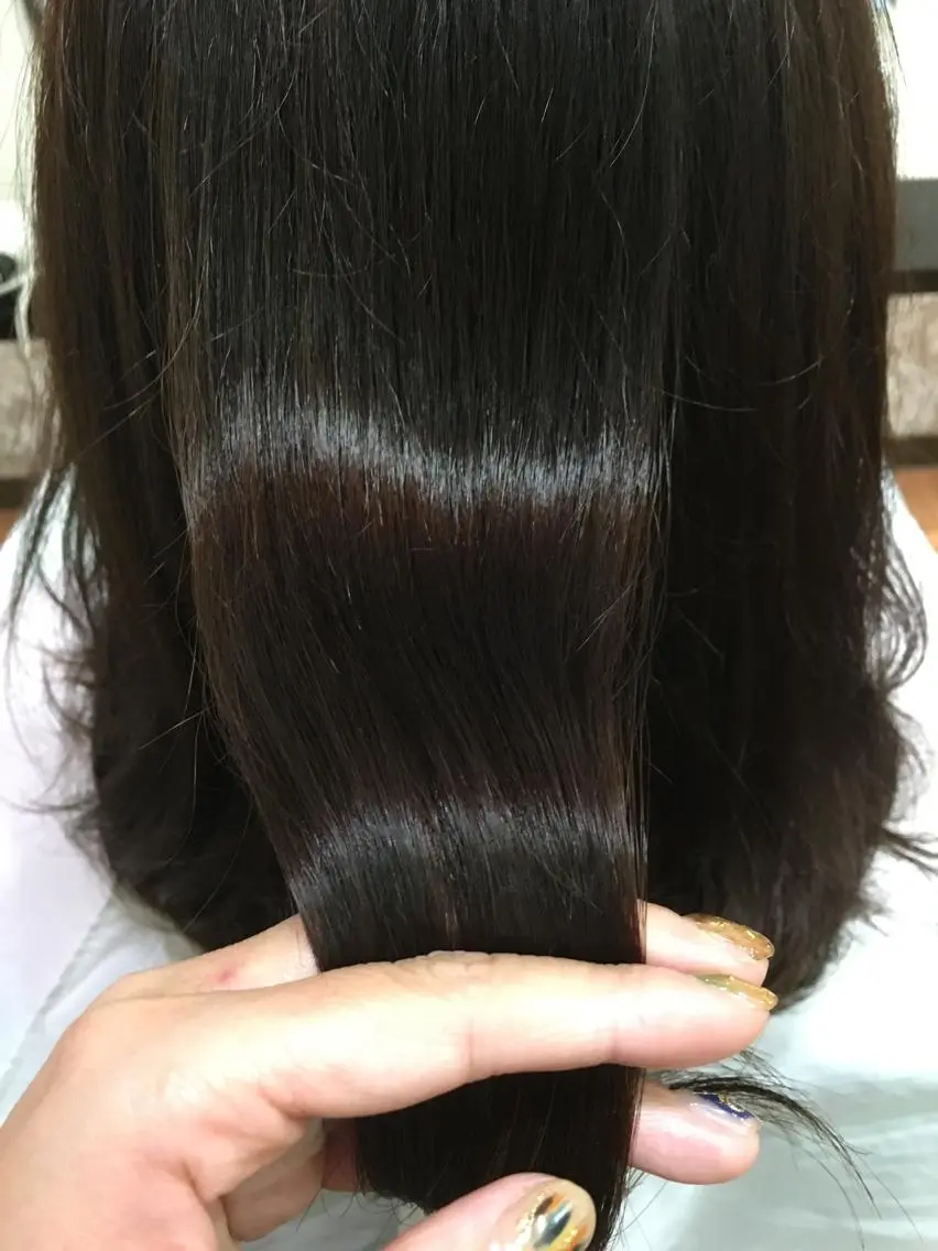 ミディアム カラー IVY villa Suzu.のヘアスタイル