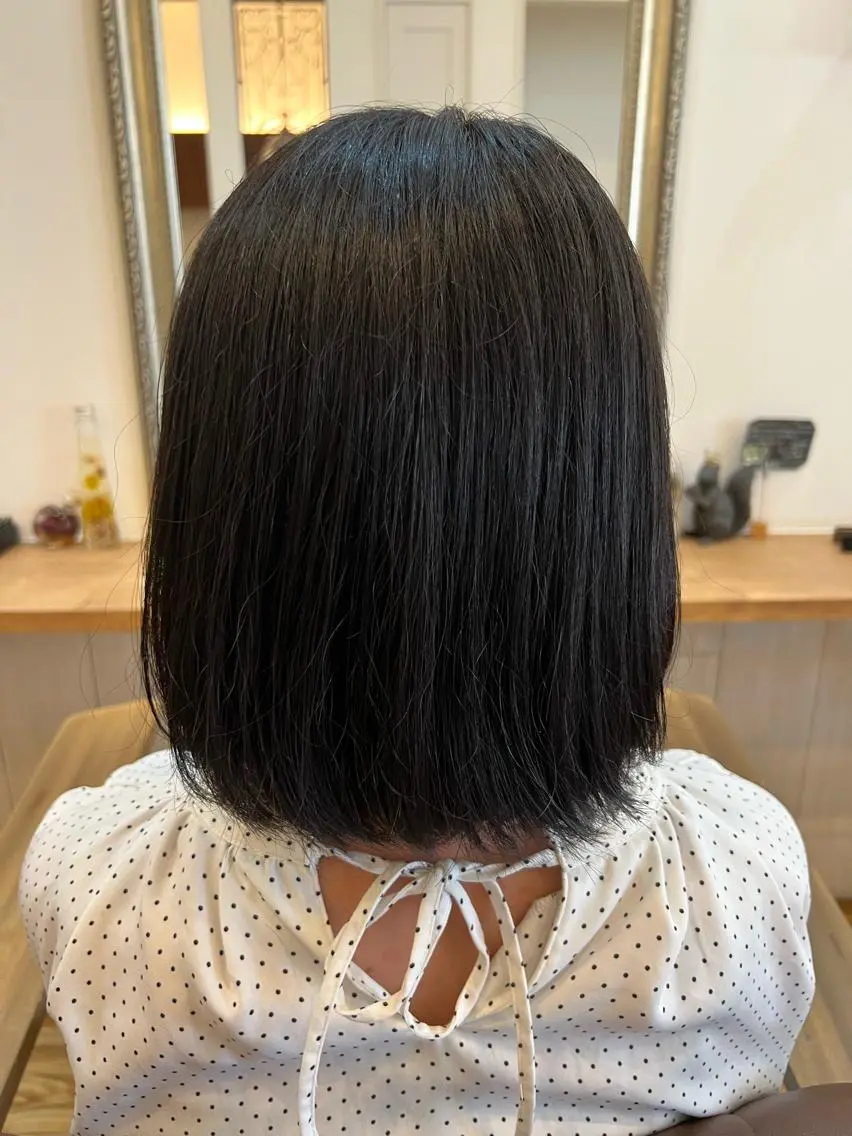 ミディアム 🐰ハイトーンカラー 畠山 渡🐰のヘアスタイル