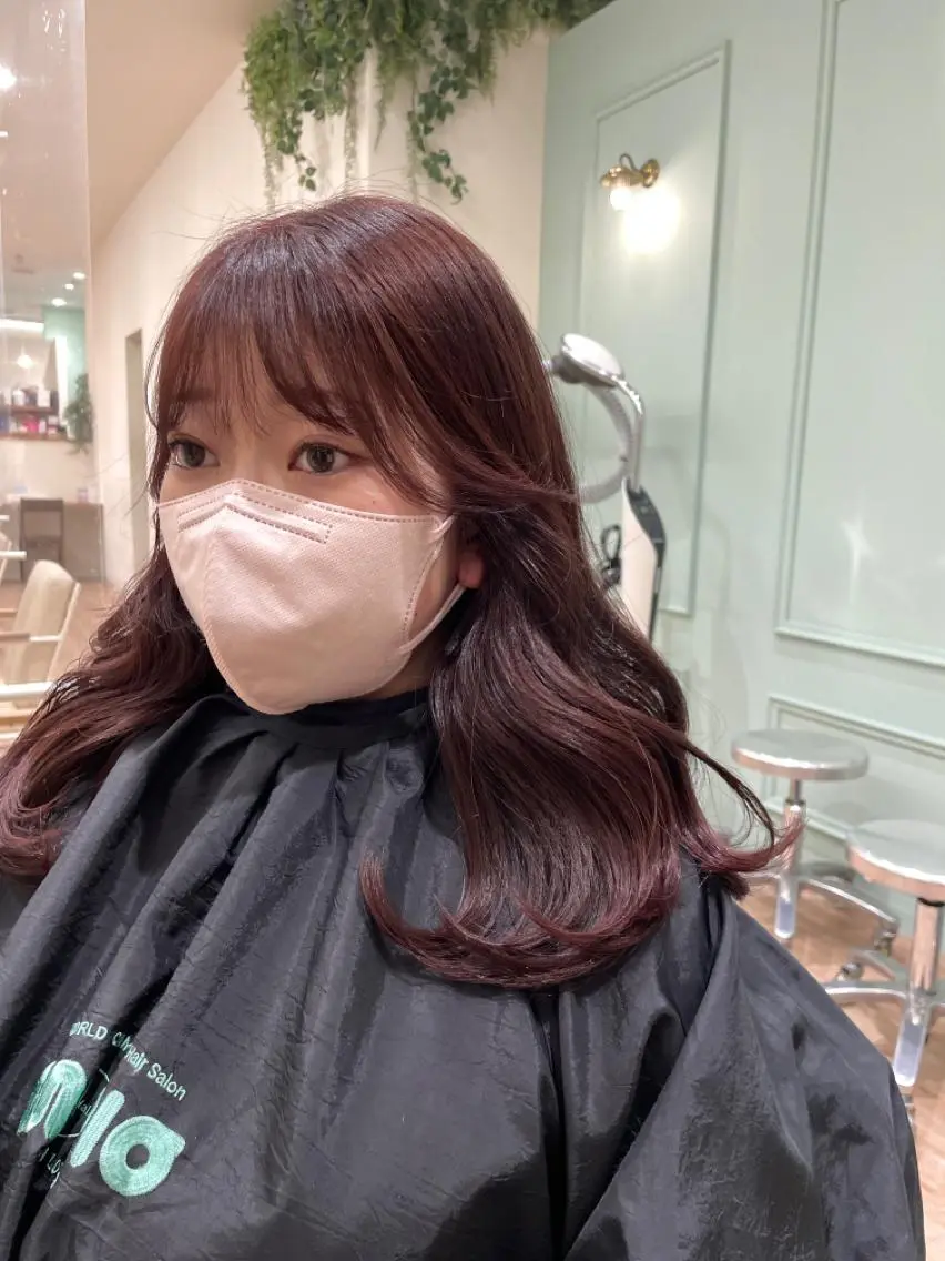 ロング レイヤー／大宮／韓国 🤍AYA🤍のヘアスタイル