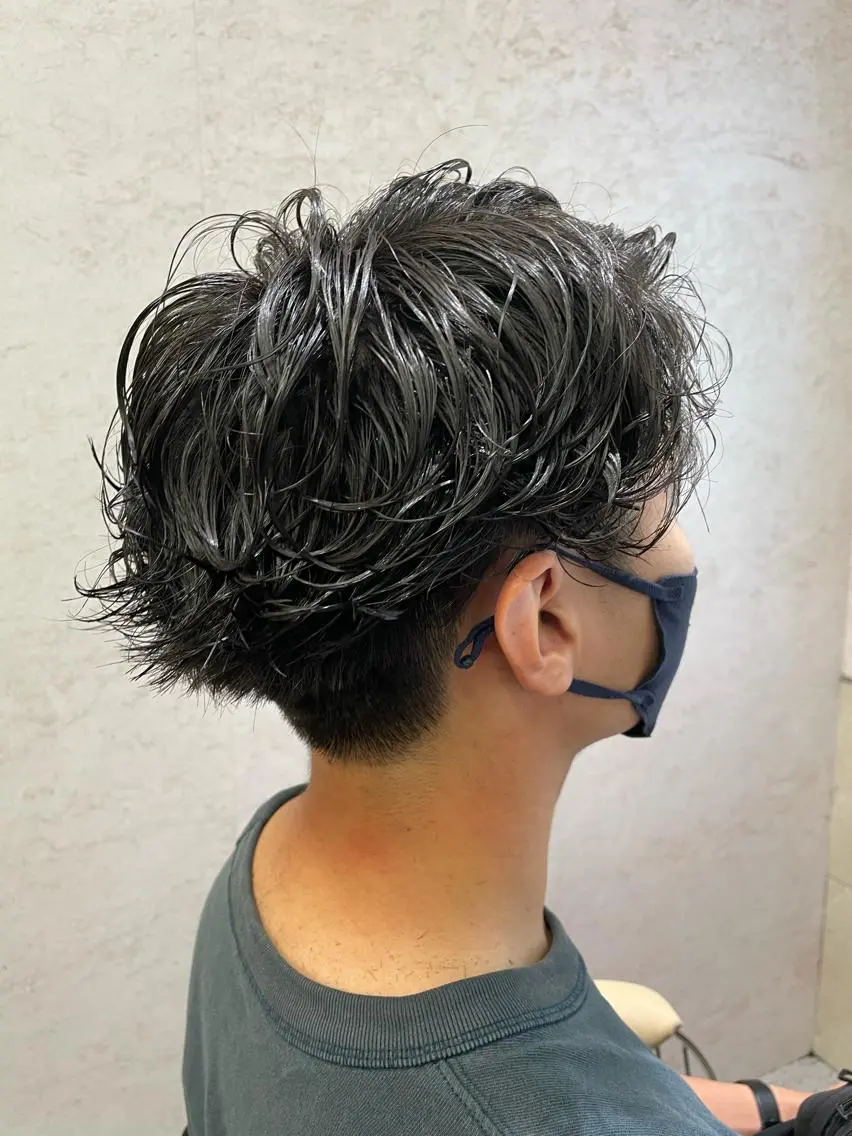 パーマ メンズ 高円寺946 伊畑優希のヘアスタイル