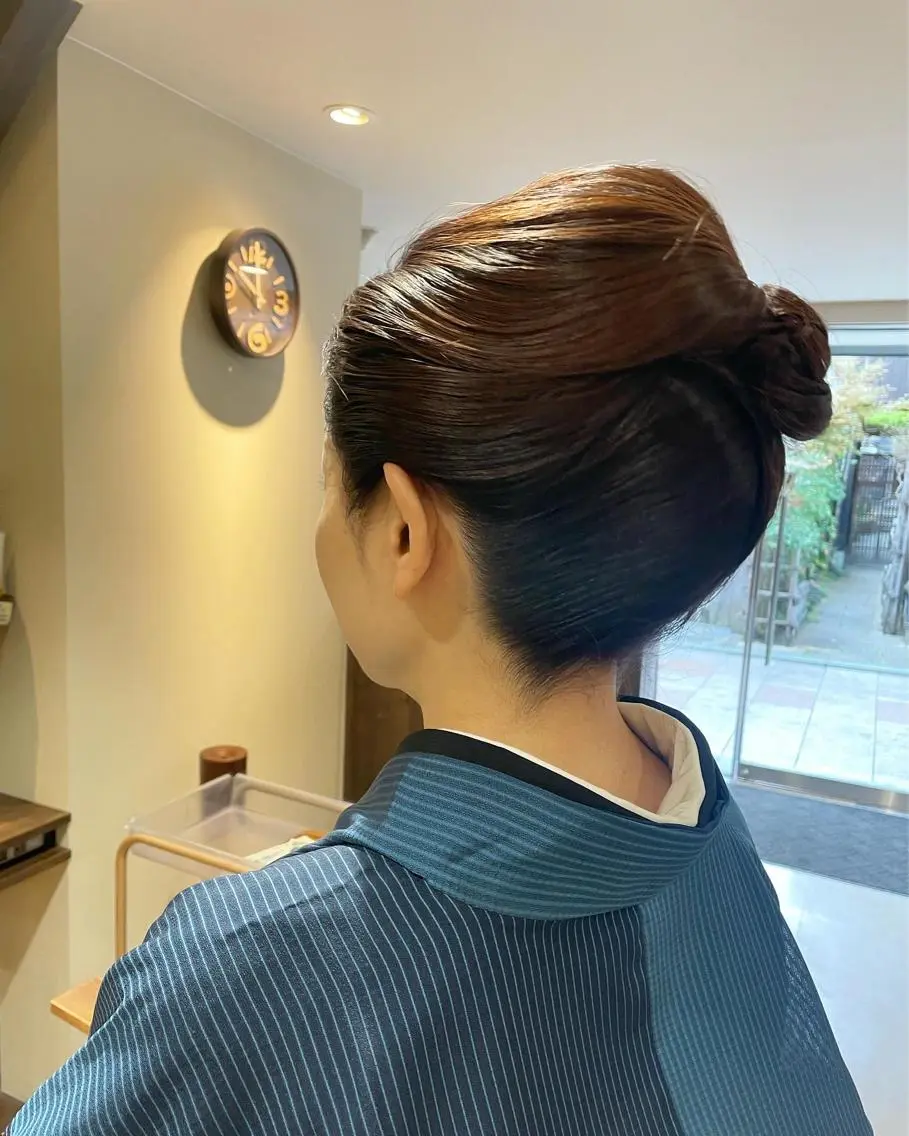 ロング 神谷 亜結美のヘアスタイル