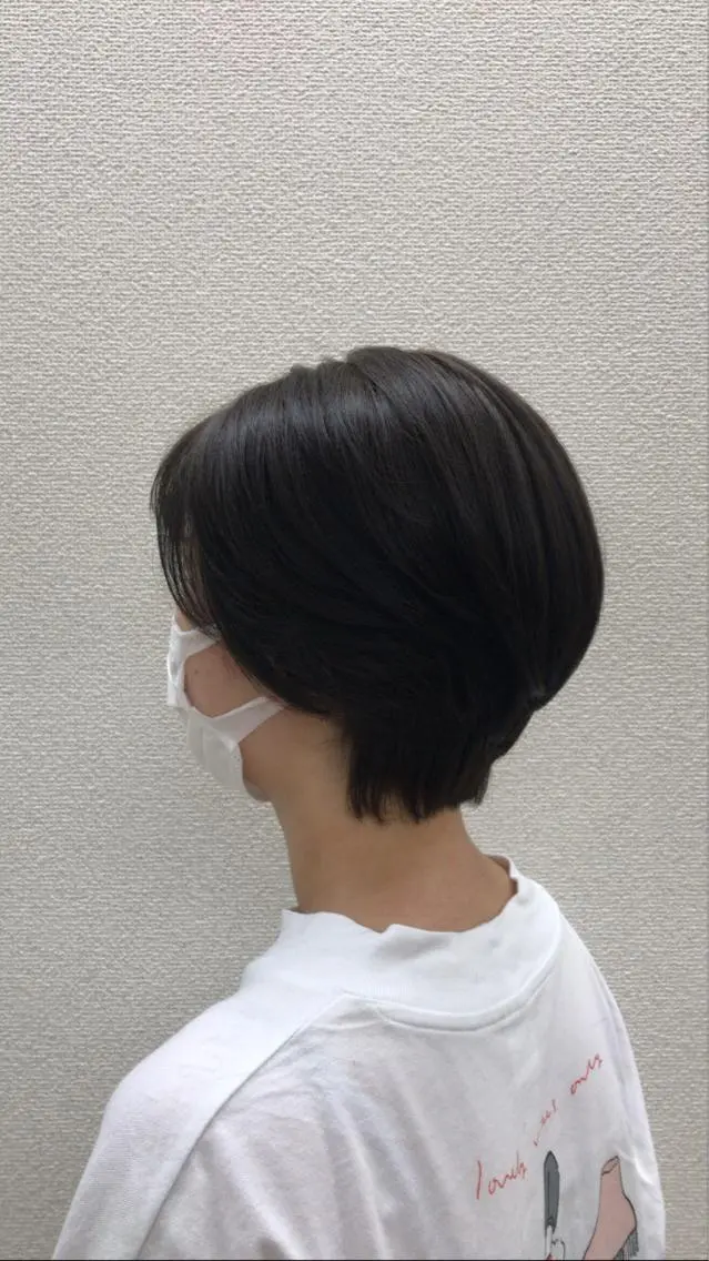 ショート もりたみかこ 美容師お休み中のヘアスタイル