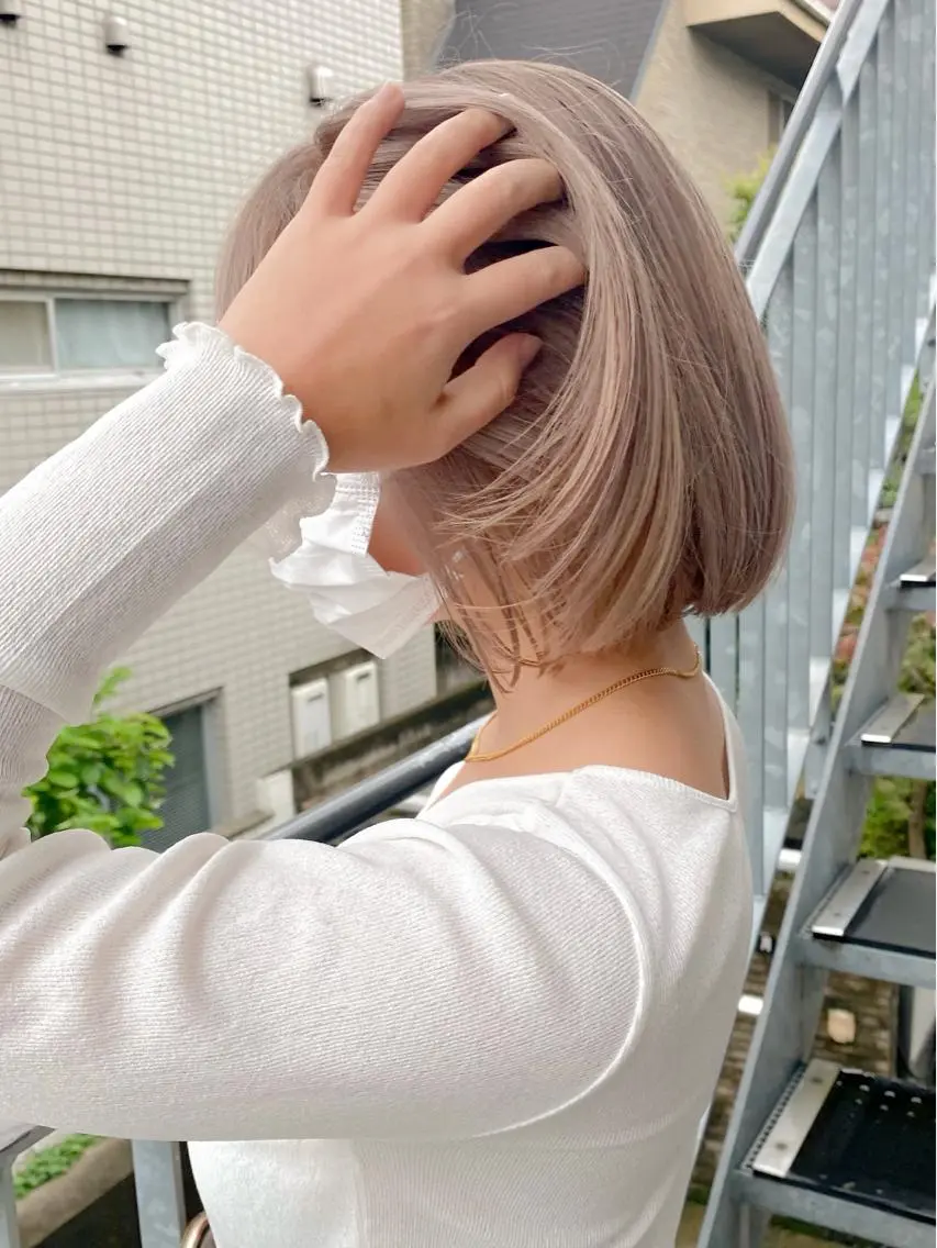 ショート カラー 大宮 / ボブ特化 永井竜也のヘアスタイル
