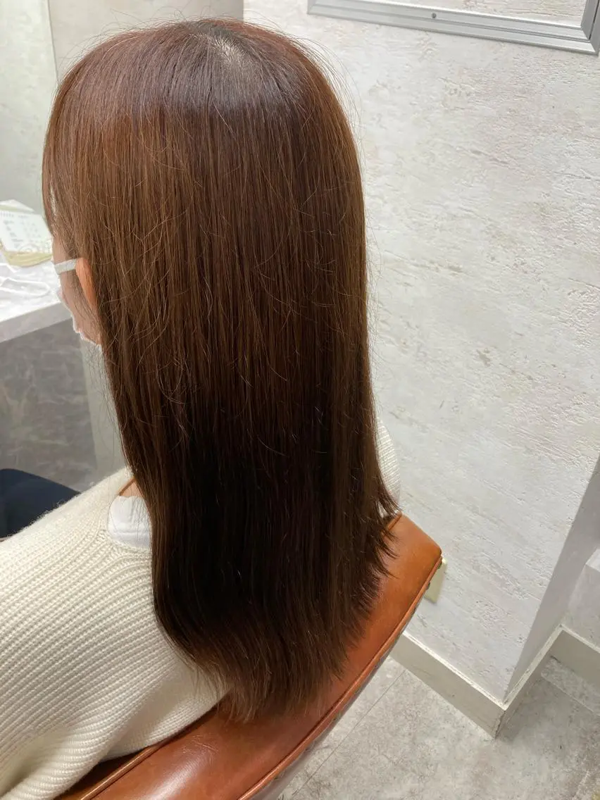 ロング カット ヘアカラー TELA HAIR 幕張本郷店 澤田のヘアスタイル