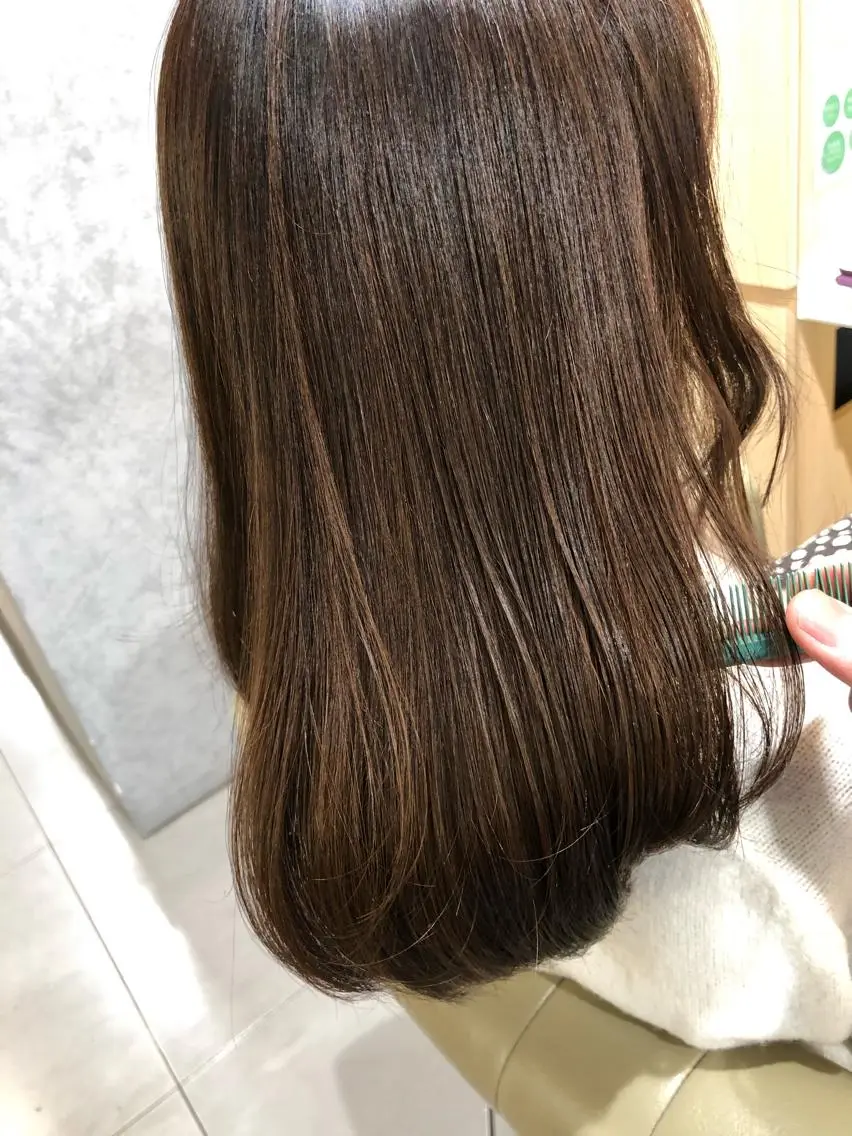 ミディアム 【髪質改善特化･ 福田航洋】のヘアスタイル