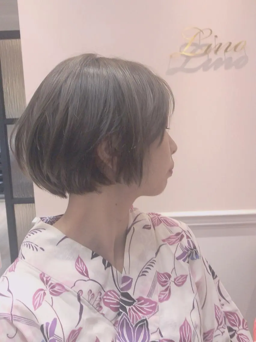 ショート カラー 中村 瑛秀のヘアスタイル
