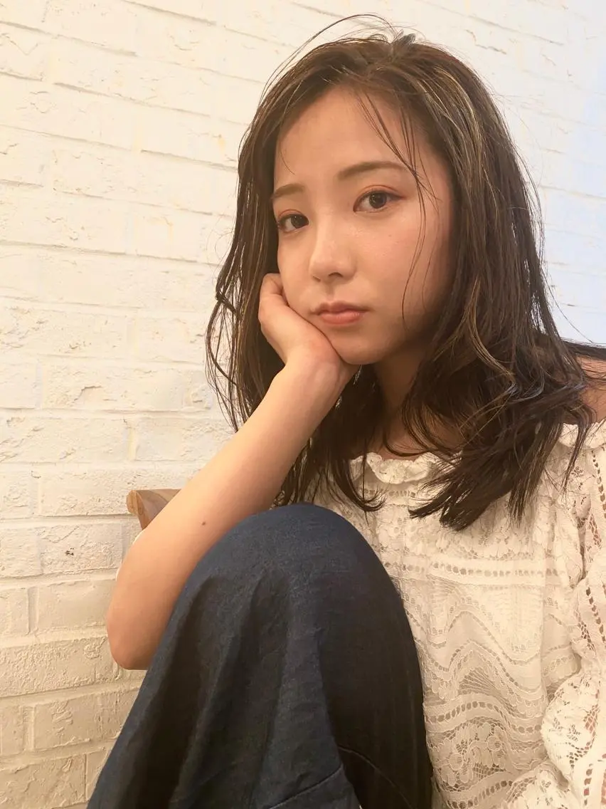 ロング sakamoto sayaのヘアスタイル