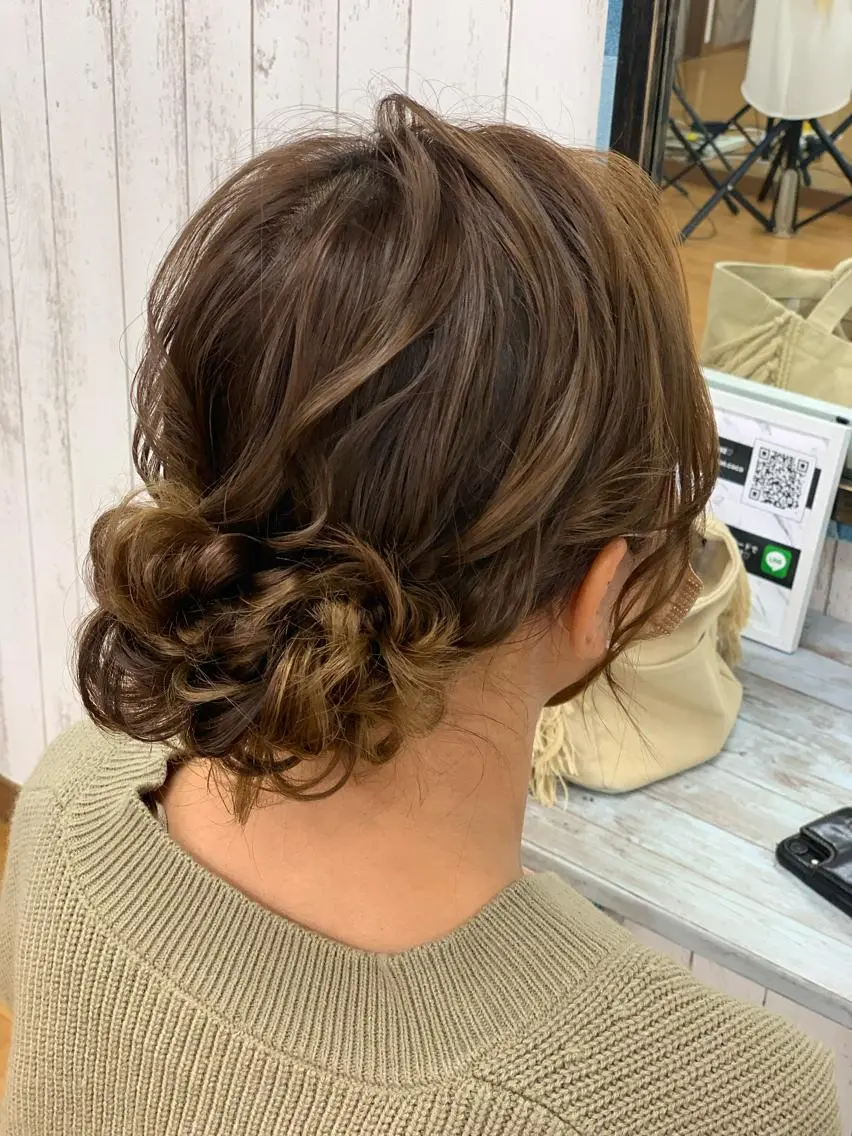 ヘアアレンジ 結婚式・ブライダル ボブ 加藤 圭悟のヘアスタイル