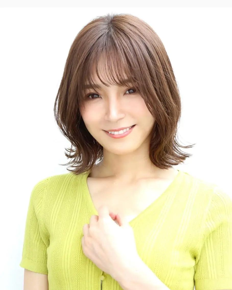 ミディアム マイナス5歳若見え 40代以上必見✊️のヘアスタイル