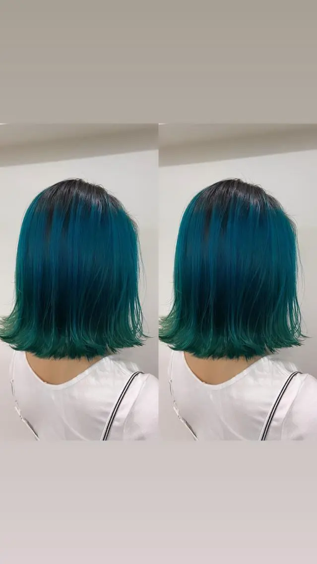 セミロング カラー ヘアアレンジ カット ヘアカラー トリートメント ヘアセット 🌻Insta指名 NO.1🌻Shoのヘアスタイル