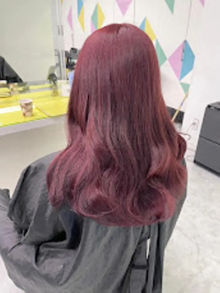 カラー 【公式】JUICE 原宿店のヘアスタイル
