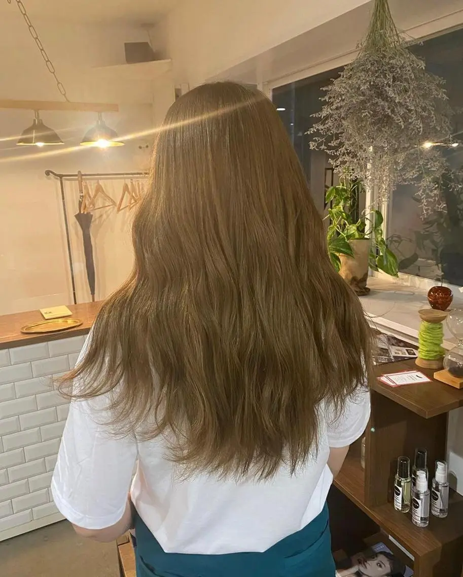 ロング ロング 🫧透明感カラー× レイヤー🫧HARUのヘアスタイル