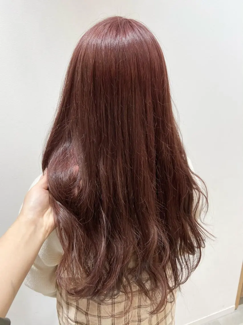ロング カラー カット ヘアカラー トリートメント 🐺ウルフ/レイヤー 似合わせ‎🤍沙羅のヘアスタイル