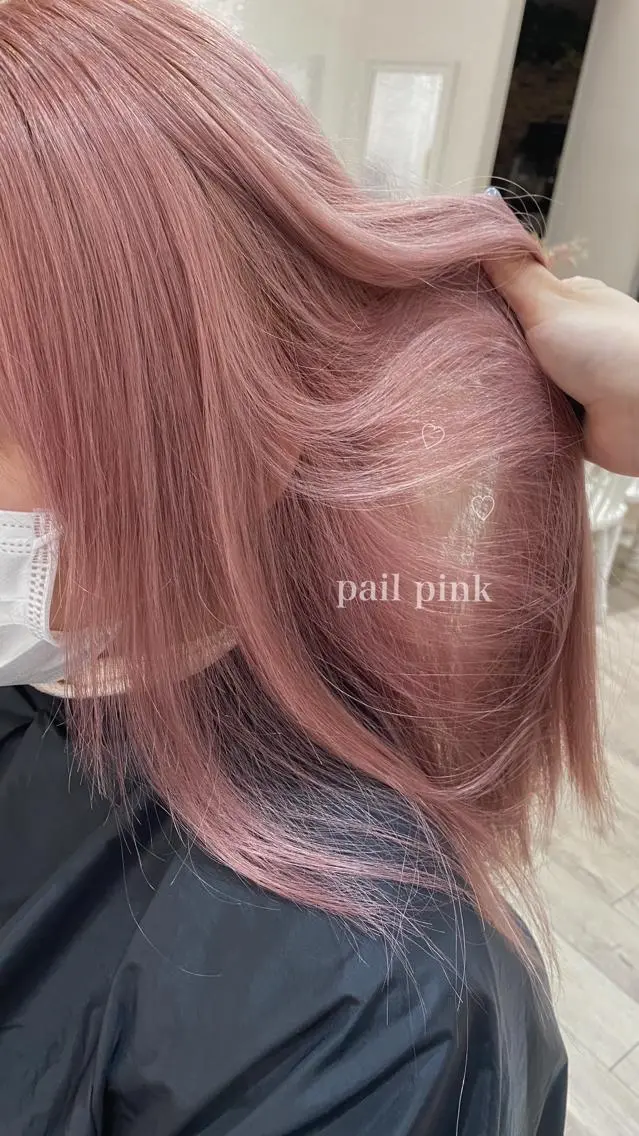 ロング カラー カット ヘアカラー トリートメント ハイトーンカラー 🩷NANAのヘアスタイル