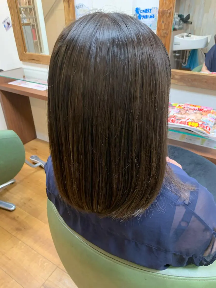 ミディアム march merryのヘアスタイル