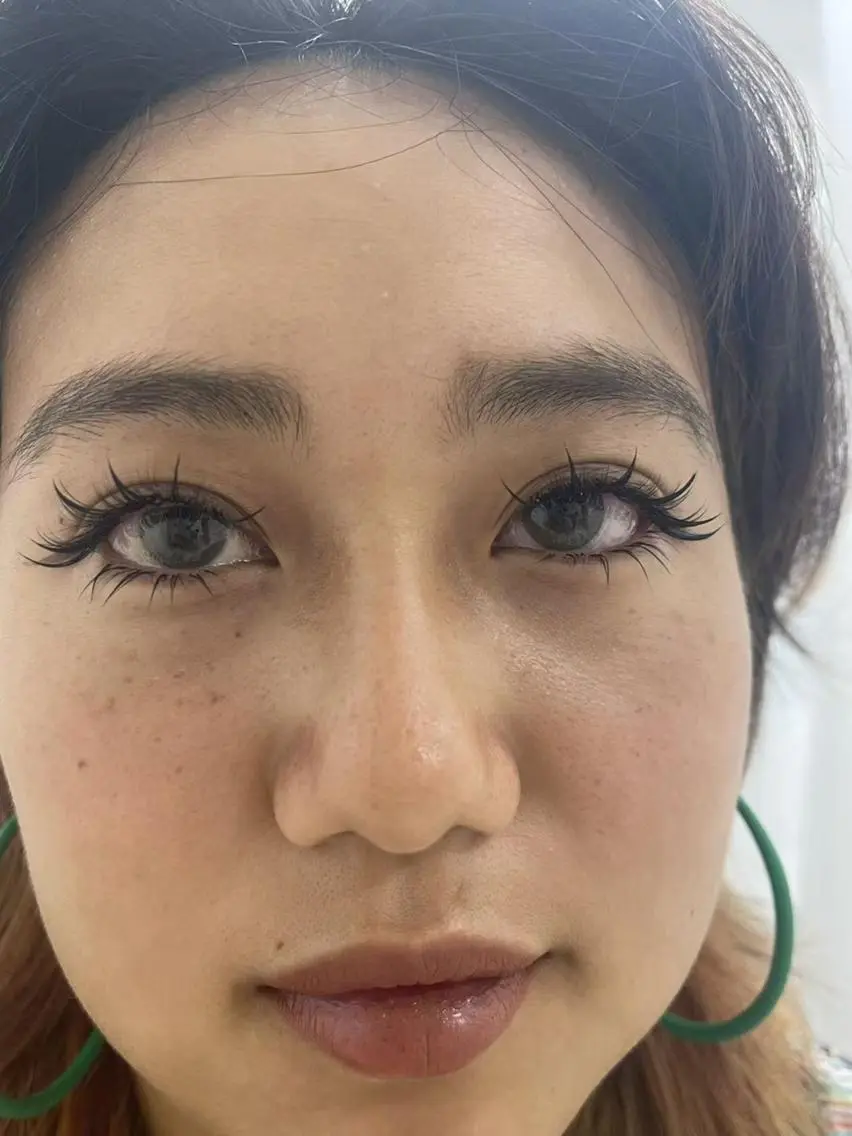 マツエク・マツパ 束感まつ毛 韓国風マツエク 下まつげエクステ ワンホンマツエク はる🎀ネイル& アイラッシュ🐈⬛のマツエク・マツパデザイン