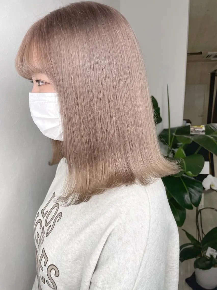 ミディアム ヘアカラー 🔥金山 諒平🔥のヘアスタイル