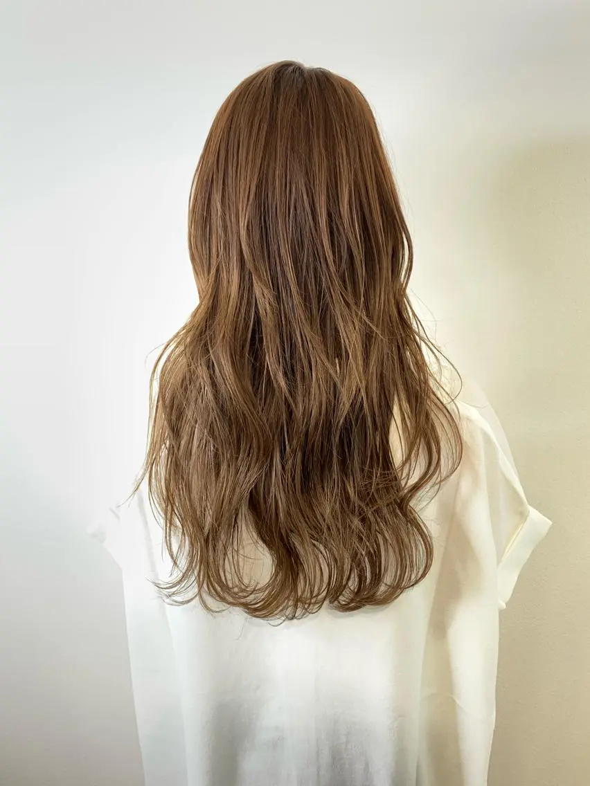 ロング カラー i'll 未空のヘアスタイル